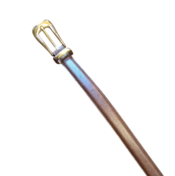 Coach Belt Brown Leather Medium - Picture 2 of 6